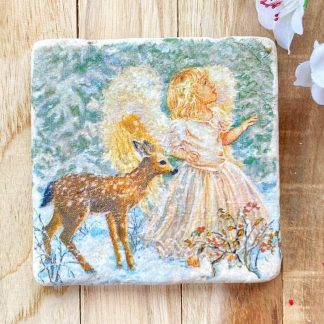 Sous verre en pierre naturelle