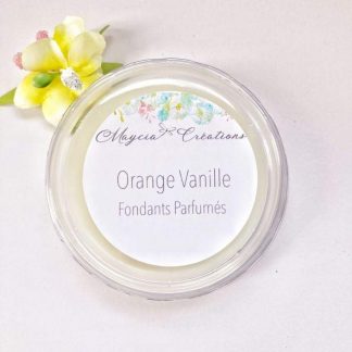 Cire parfumée orange vanille