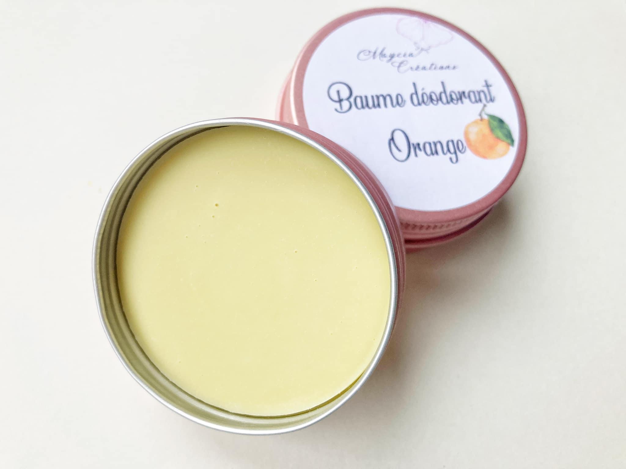 Baume deodorant fait main