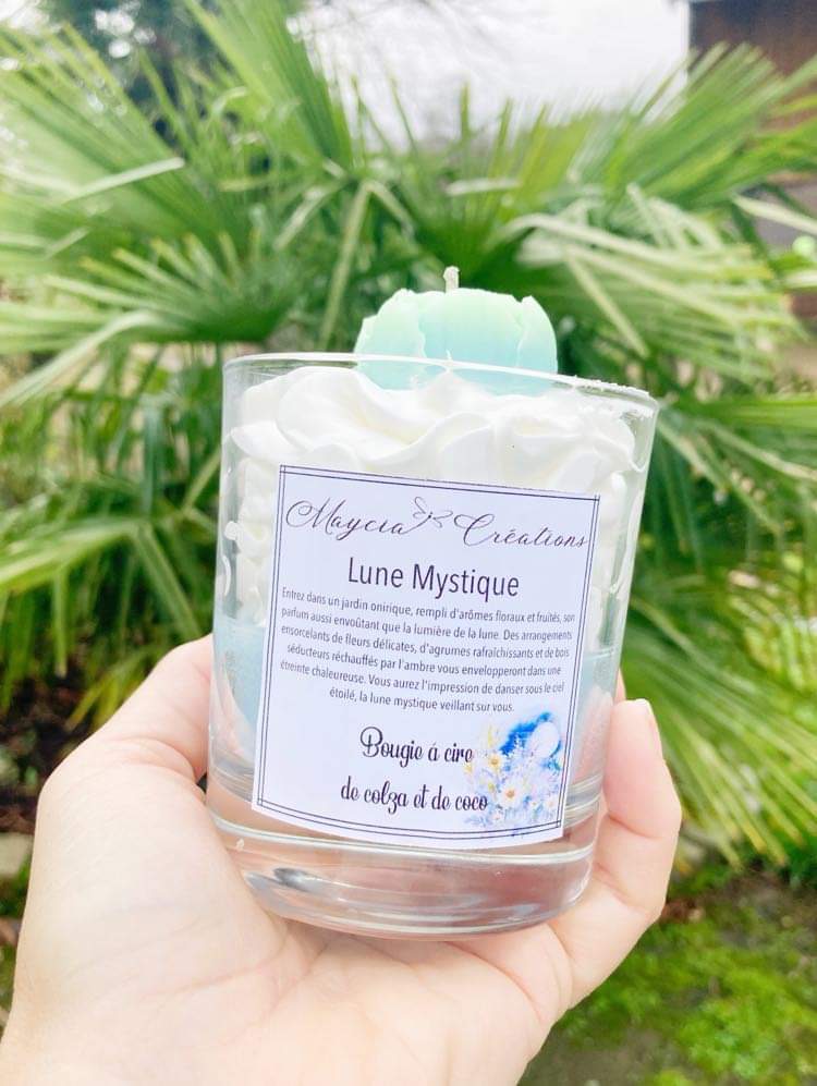 Bougie fouetté artisanal