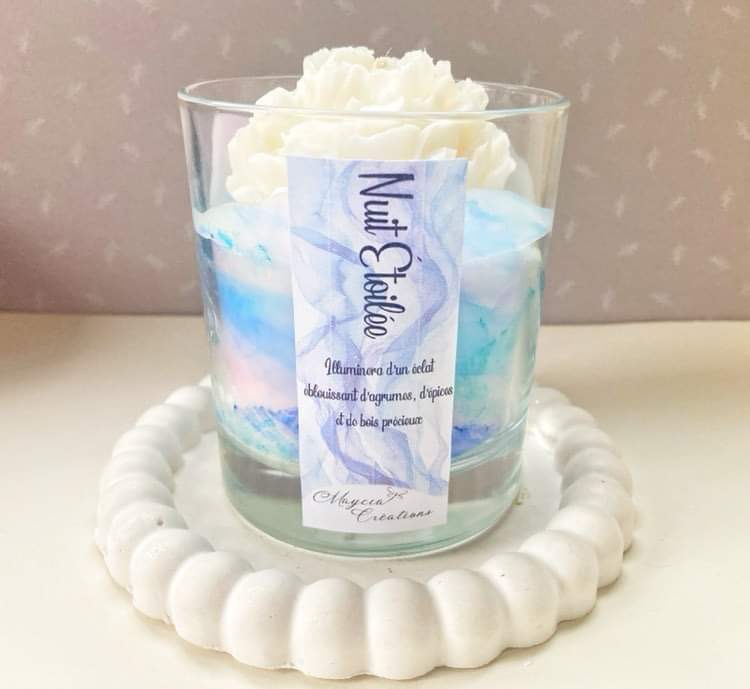 Bougie nuit étoilée – Image 4