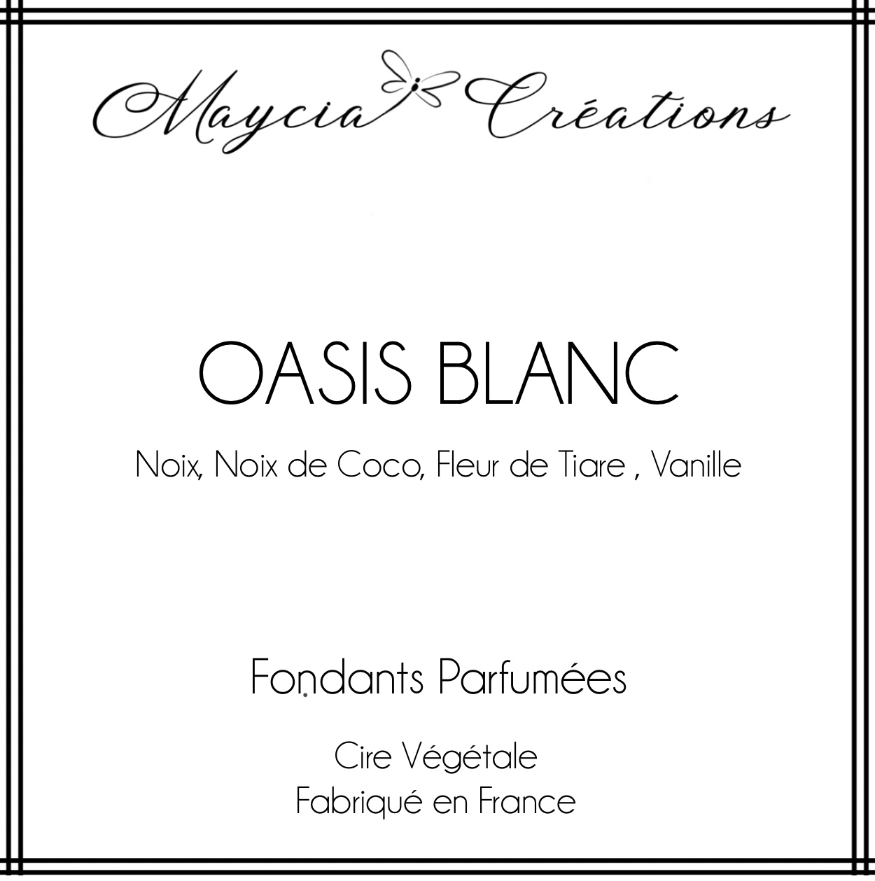 Oasis Blanc fondants parfumées – Image 7