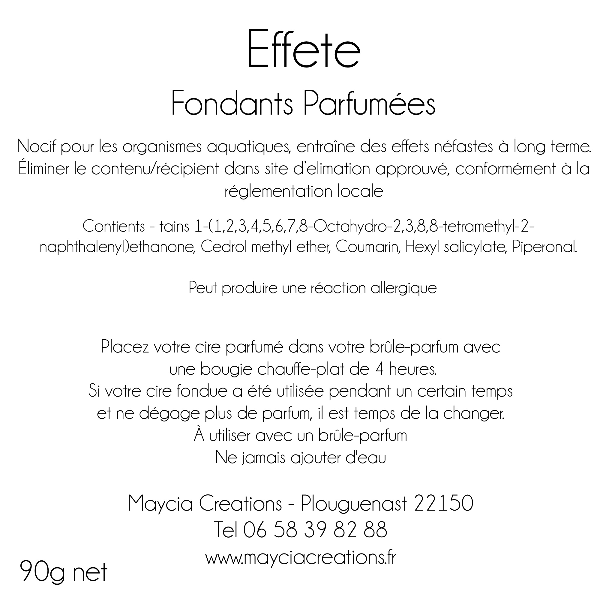 Effete fondants parfumées – Image 5