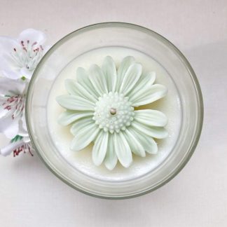 Bougie floral artisanal