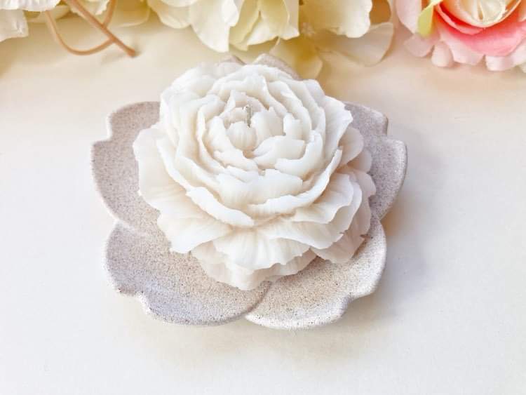 Support bougie fleur – Image 4