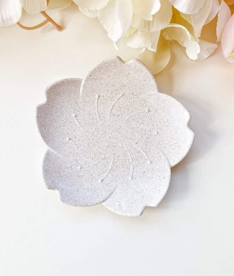 Support bougie fleur