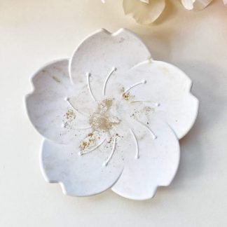 Support bougie fleur