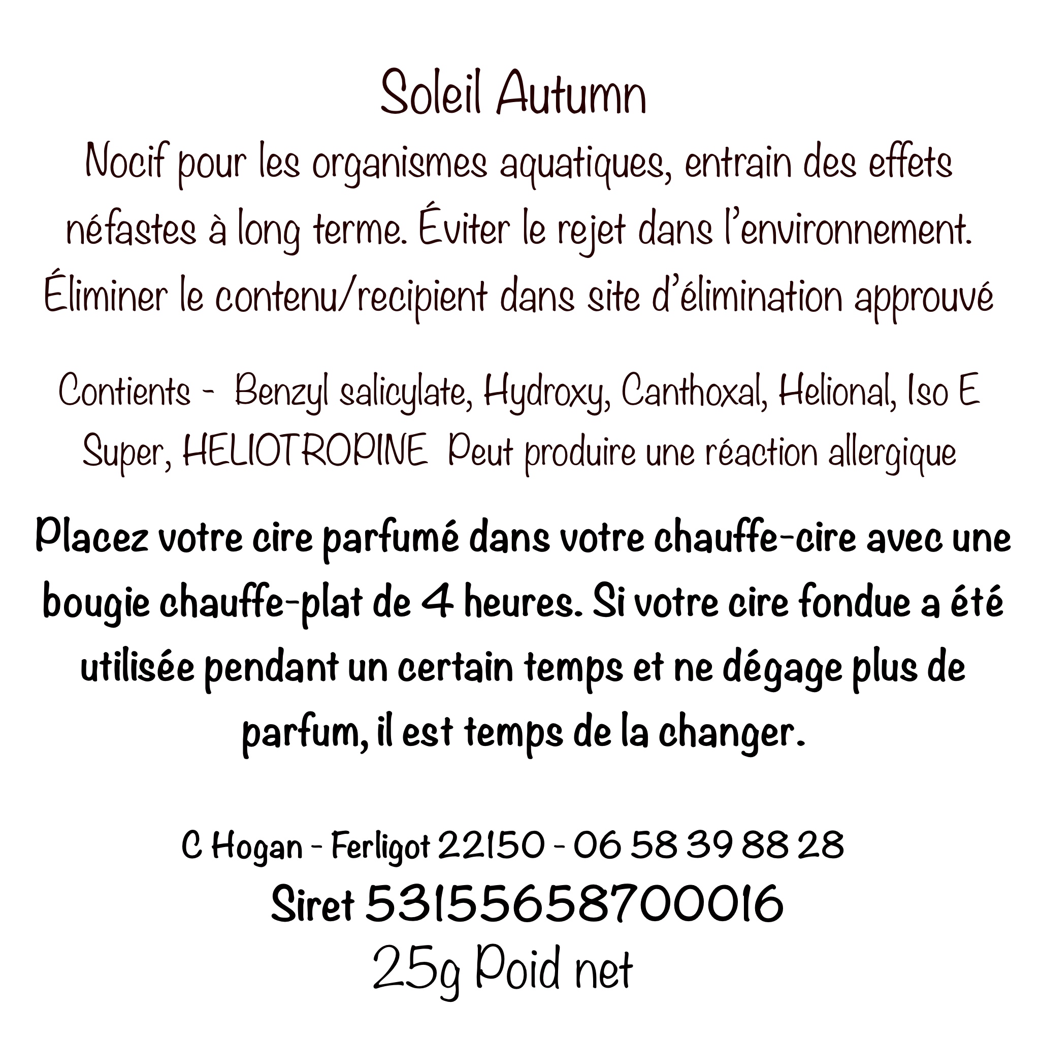 Fondants parfumées soleil automne – Image 3