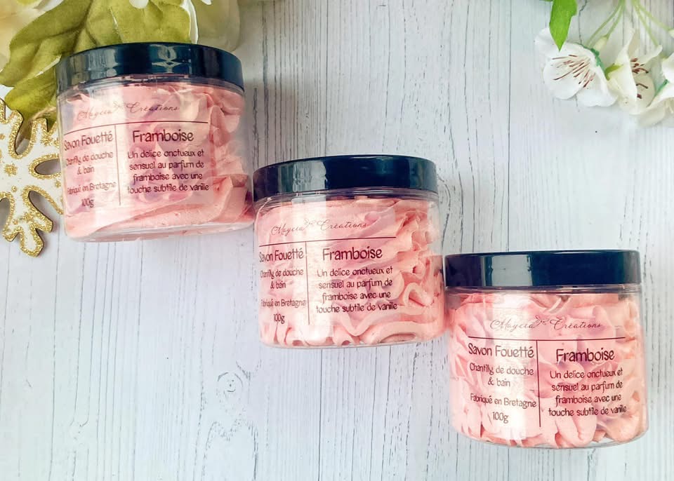 Savon Fouetté Framboise Naturel – Image 4