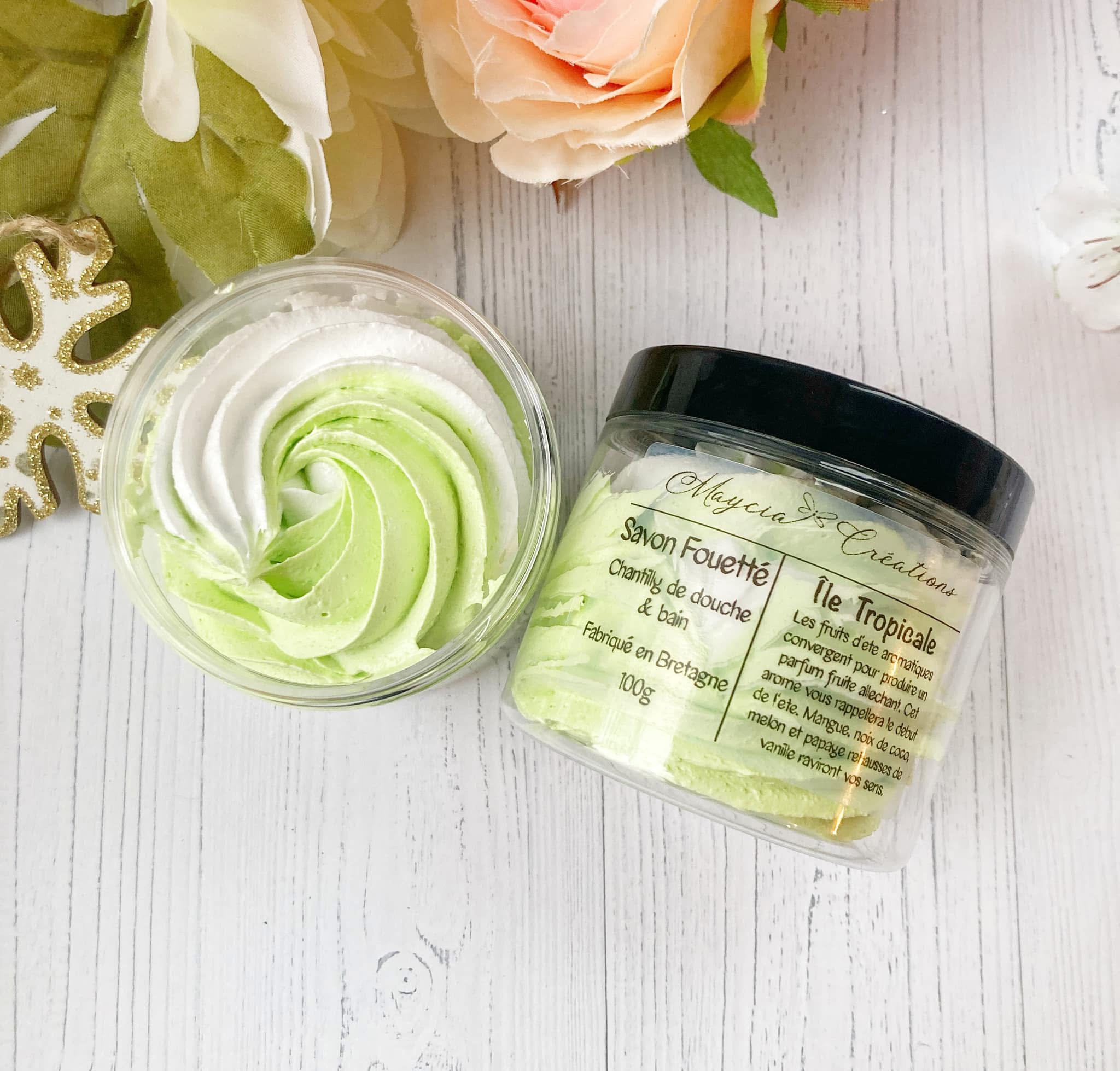 Savon fouetté île tropicale - Parfum Exotique et Hydratant – Image 3