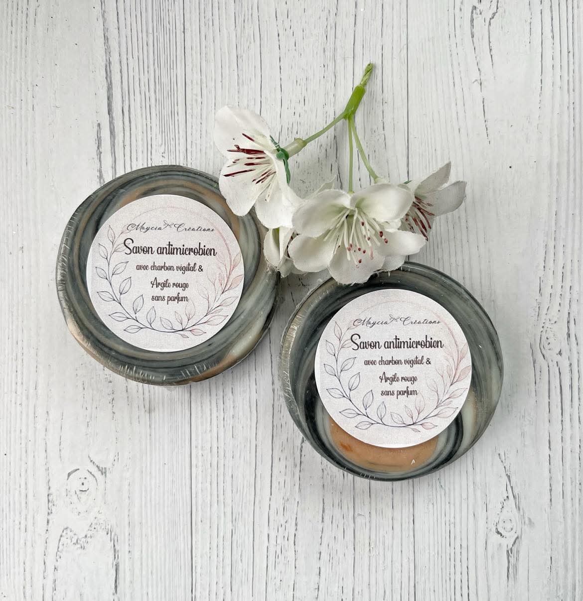 Savon Antimicrobien Naturel non Parfumé pour Peaux Sensibles – Image 4