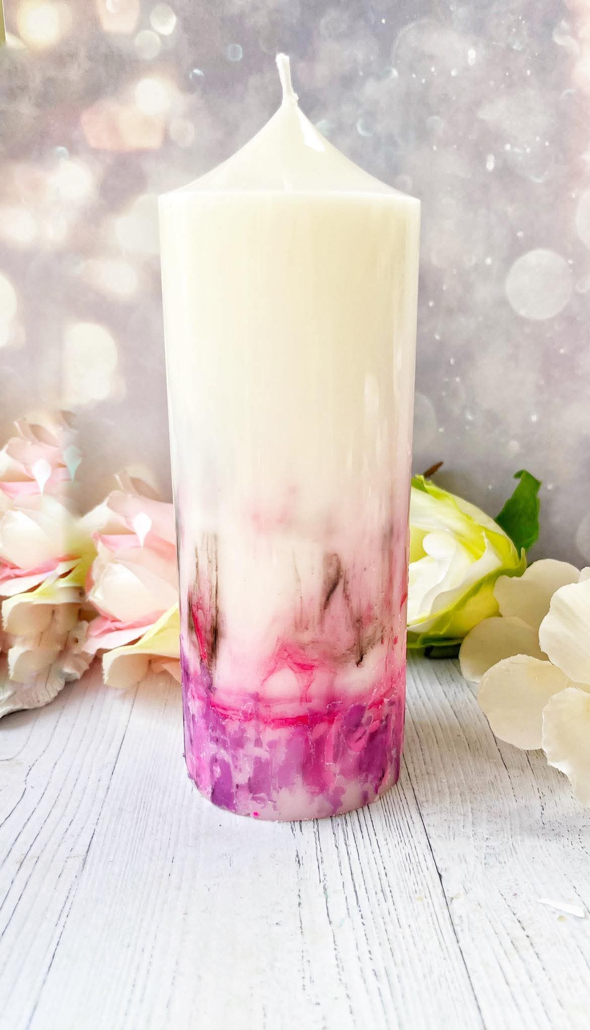 Bougie pilier cerise noire | Ambiance Gourmande – Image 3